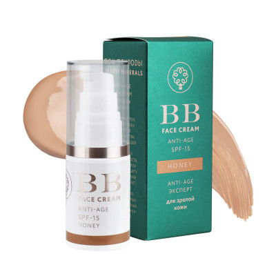 BB крем для лица для зрелой кожи honey SPF15, 25гр