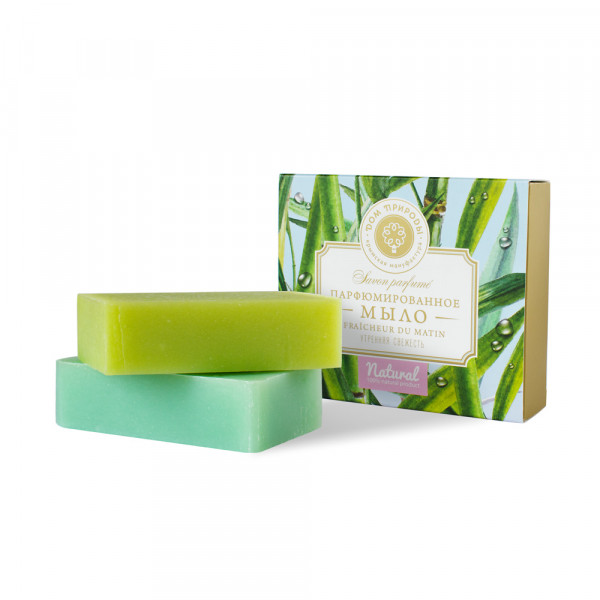 Подарочный набор парфюмированного мыла "Утренняя свежесть"
