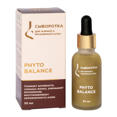 Сыворотка для жирной и проблемной кожи лица Phyto Balance, 30 мл