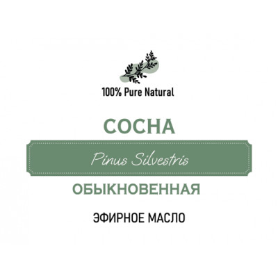 Эфирное масло Сосна обыкновенная, 5мл